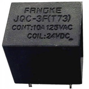 Rele T73 24V 1 Polo 2 Posicoes 5 Terminais 125V 10A