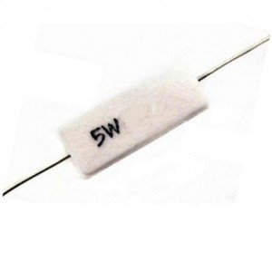 Resistor De 1K 5W 5% (MR,PT,VM,DR) Resistor De 1K 5W 5% (MR,PT,VM,DR)