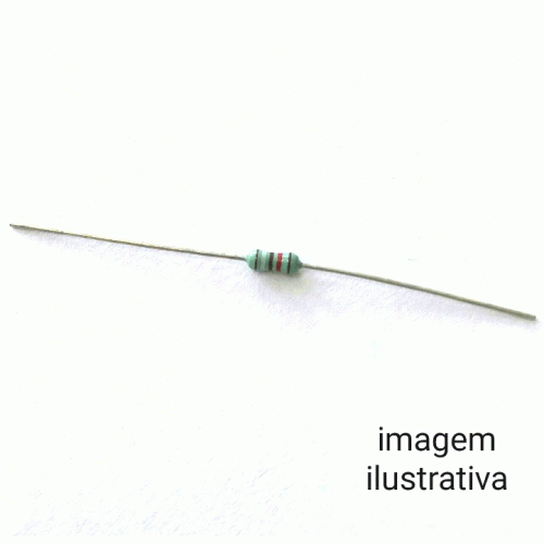 Resistor De Precisão 12K1 1% 1/4W (MR,VM,MR,VM,MR)