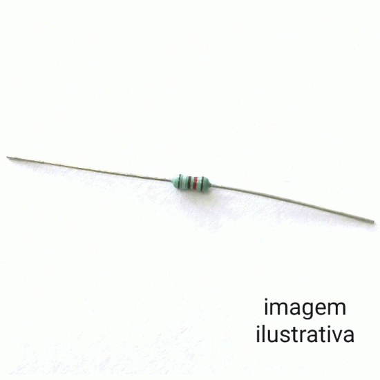 Resistor De Precisão 61R9 1% 1/4W (AZ,MR,BR,DR,MR) Resistor De Precisão 61R9 1% 1/4W (AZ,MR,BR,DR,MR)