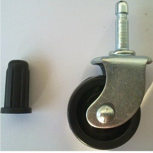 Roda Boba Com Eixo Giratório Suporta 20Kg Base Com Pino E Bucha Roda Boba Com Eixo Giratório Suporta 20Kg Base Com Pino E Bucha