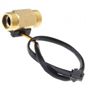 Sensor de Fluxo de Água de Latão 1/2 1-25L/min