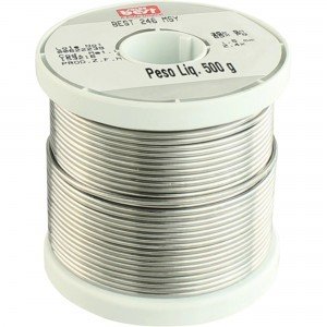 Rolo De Solda Best Cinza 246 MSY15 65x35 1/2 Kilo Fio 1,5mm