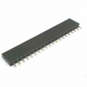 Soquete De Barra 1x6 MCI 180 Graus Passo 2,54mm (BCI-006-1E) Soquete De Barra 1x6 MCI 180 Graus Passo 2,54mm (BCI-006-1E)