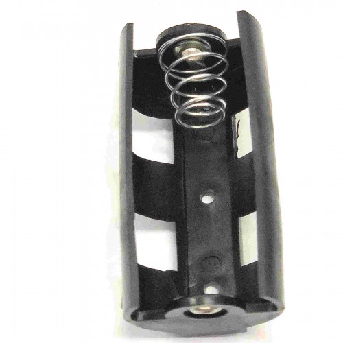 Suporte 1 Pilha Grande D SP1014 Preto Suporte 1 Pilha Grande D SP1014 Preto