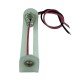 Suporte 1 Pilha Pequena AA Canoa Branco - SP1007 Suporte 1 Pilha Pequena AA Canoa Branco - SP1007