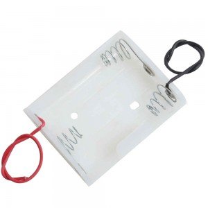 Suporte 3 Pilhas Pequenas AA Canoa Branco - SP3003