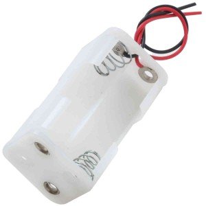 Suporte 4 Pilhas Pequenas AA Dois Lados Branco - SP4005