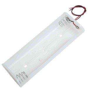 Suporte 6 Pilhas Médias C Canoa Branco - SP6660 Suporte 6 Pilhas Médias C Canoa Branco - SP6660