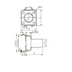 Chave Tactil 12x12x12mm 4 Terminais Chave Tactil 12x12x12mm 4 Terminais