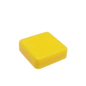 Tampa Plástica Quadrada Para Chave Táctil 12x12x7,3mm