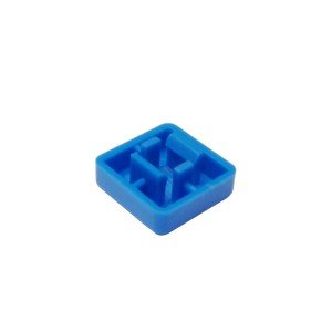 Tampa Plástica Quadrada Para Chave Táctil 12x12x7,3mm Tampa Plástica Quadrada Para Chave Táctil 12x12x7,3mm