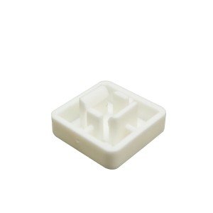 Tampa Plástica Quadrada Para Chave Táctil 12x12x7,3mm