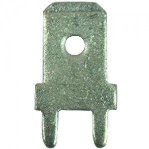 Terminal Circuito Impresso Para Term Faston 6,3mm 180G Curto Terminal Circuito Impresso Para Term Faston 6,3mm 180G Curto