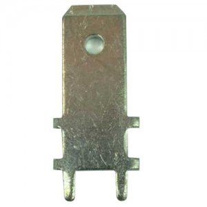Terminal Circuito Impresso Para Term Faston 6,3mm 180G Longo Terminal Circuito Impresso Para Term Faston 6,3mm 180G Longo