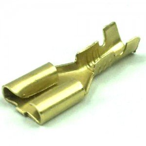 Terminal de Encaixe Faston Fêmea Sem Trava 6,3mm Terminal de Encaixe Faston Fêmea Sem Trava 6,3mm