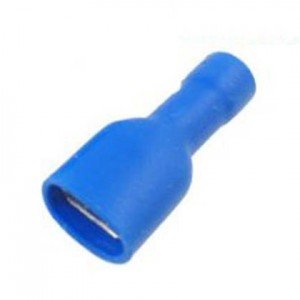 Terminal Faston Femea FDFD2 Isolado Azul Terminal Faston Femea FDFD2 Isolado Azul
