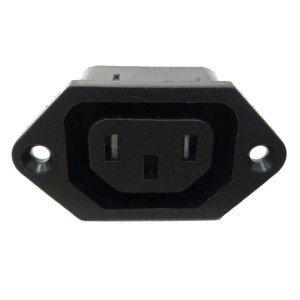 Tomada AC Modelo AS-02-2 Para Painel