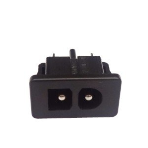 Tomada Bipolar Macho Para Painel DZC-06-01