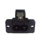 Tomada Bipolar Macho Tipo 8 AC-001 Tomada Bipolar Macho Tipo 8 AC-001