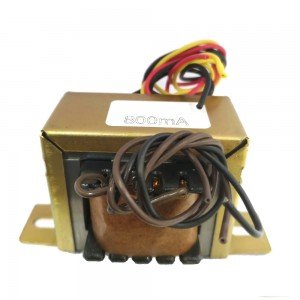 Transformador 6+6 800mA - Entrada 110/220VAC