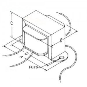 Transformador 18v 100ma - Entrada 110/220vac
