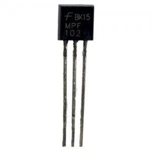 Transistor MPF-102 JFET Canal N Amplificador de RF