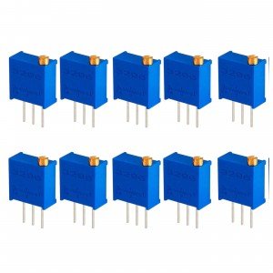 Trimpot Multivoltas 3296W 5K (502) Kit Com 10 Peças