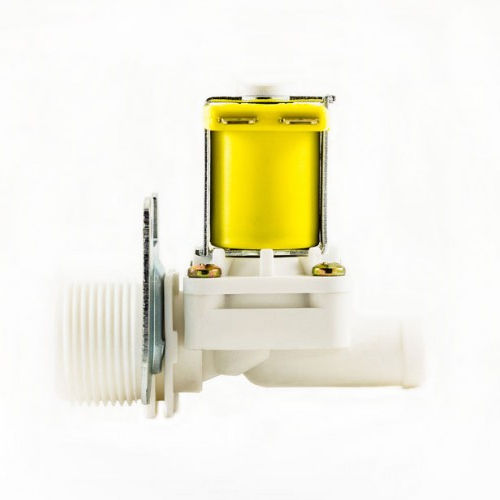 Válvula Solenoide VA01 3/4 Mangueira X 1/2 180 Graus 110VAC Válvula Solenoide VA01 3/4 Mangueira X 1/2 180 Graus 110VAC